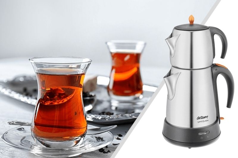 içime hazır çay